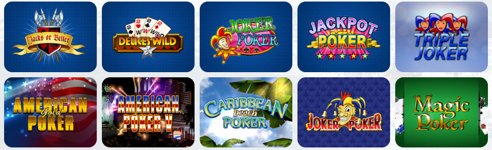 Video Poker LETS JACKPOT CASINO
